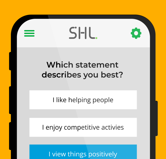 professional hiring assessment mobile